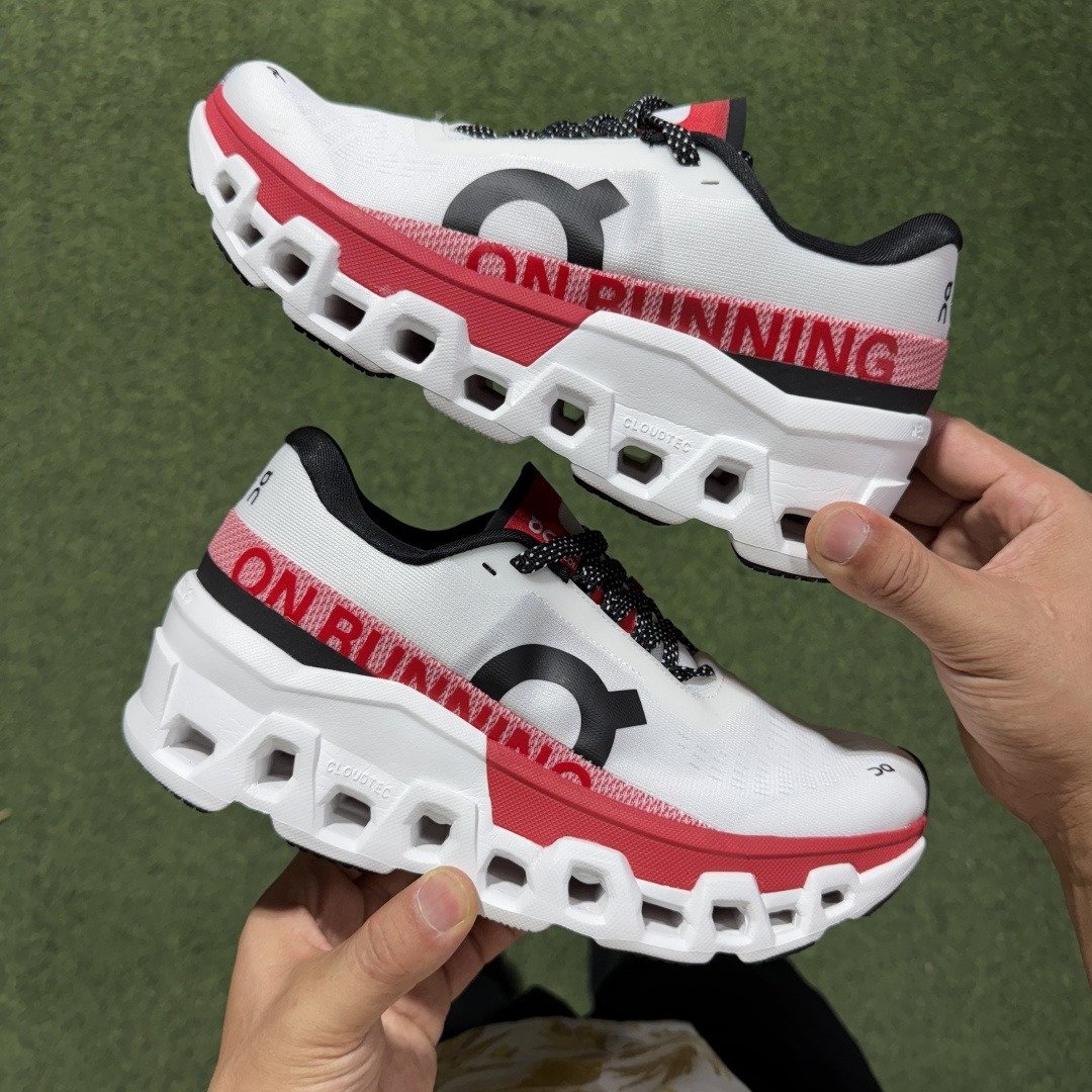 On Cloudmonster 2: Comfortable and versatile, non-slip and abrasion-resistant, low-cut running shoes.