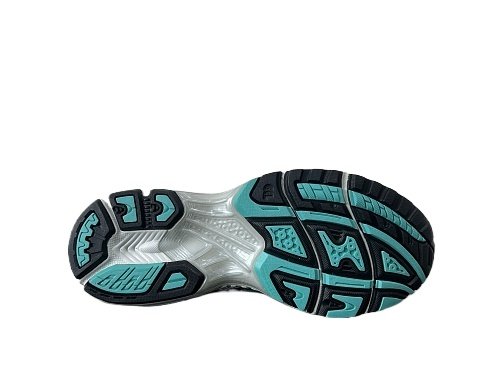 ASICS 1203A740-100 Silver Blue Green - Image 4